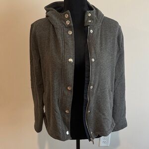 Polo by Ralph Lauren Gray Hooded Jacket